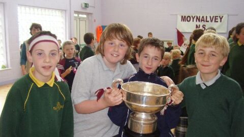 Matthew Ginnity cup visits primary schools