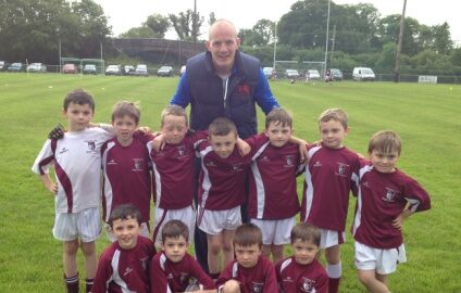 U-8’s meet Meath star