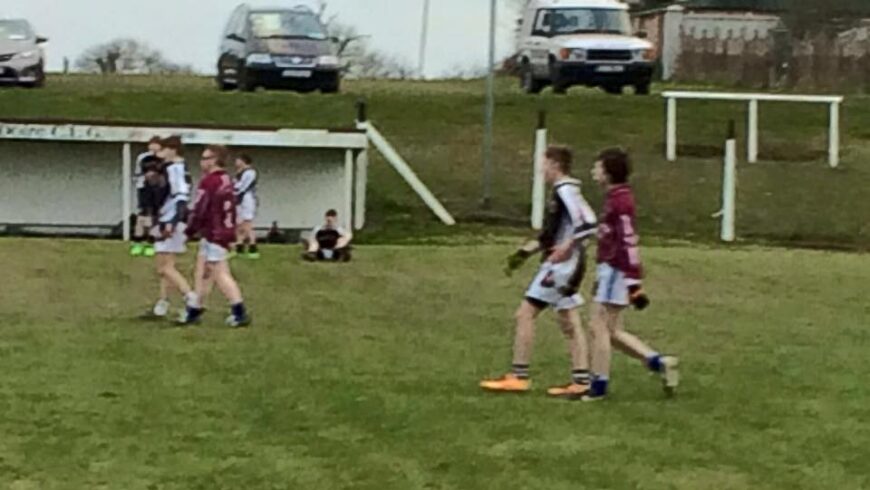 U-14’s lose out to Dunderry