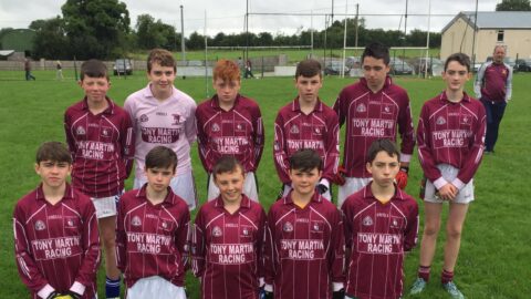 U-14 Combination lose out away to Ballinabrackey