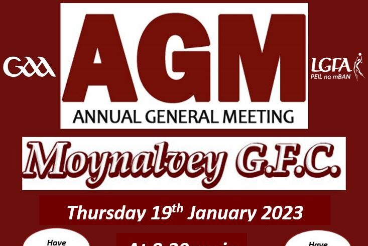 AGM – Provsional Date of January 11th