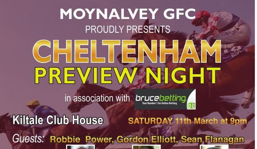 Cheltenham Preview Night – Saturday 11th March