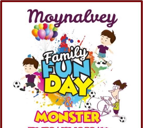 Family Fun Day & Fundraising Draw – Sunday 18th June – NOT LONG NOW