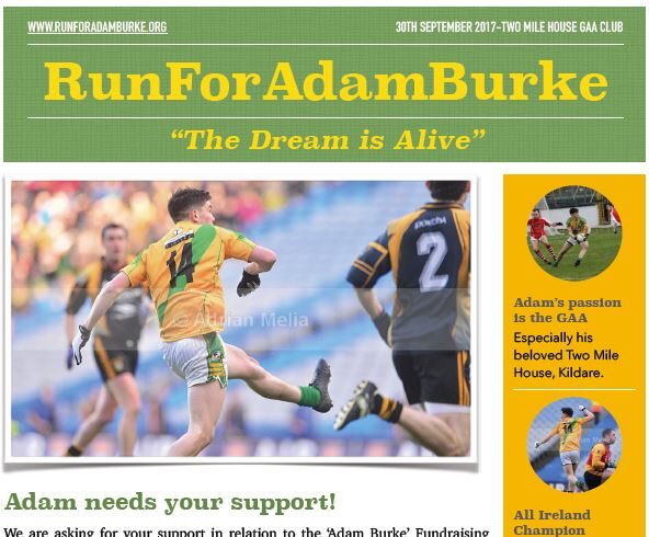 Adam Burke Fundraiser