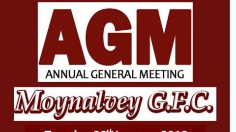 Re-scheduled AGM: Tuesday 30th January