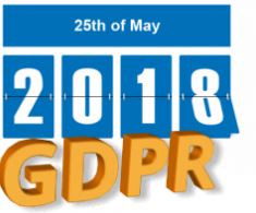 The General Data Protection Regulation (‘GDPR’) is applicable from 25th May 2018