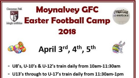 Easter Football Training Camp