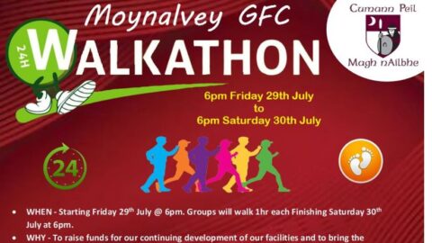 24HR WALK-A-THON FUNDRAISER (Friday 29th & Saturday 30th July 6pm-6pm)