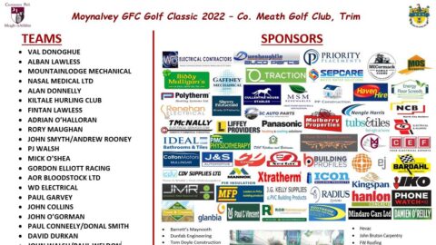 Thank You to all who supported our 2022 Golf Classic