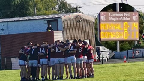 Three point win over Donaghmore/Ashbourne secures spot in the Reserve Cup Final