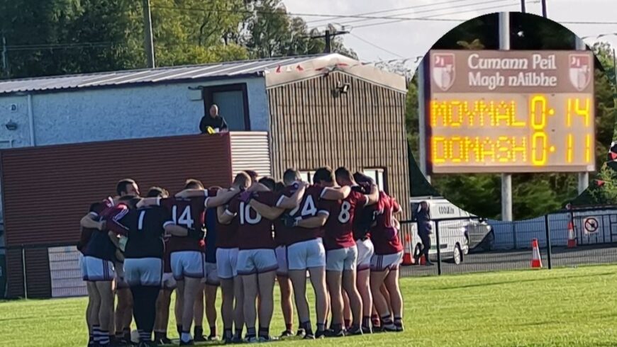 Three point win over Donaghmore/Ashbourne secures spot in the Reserve Cup Final