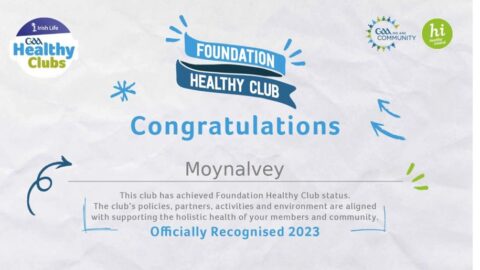 Official “Healthy Club” Recognition