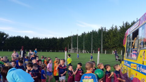 2019 – Ice Cream Van visits Moynalvey & Summerhill U-8’s