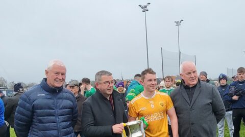 2023 – Regional FC Win – Darren Brennan captains Boyne Valley