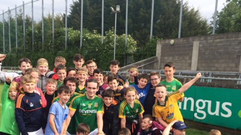 2017 – Meath v Louth Leinster SFC Q-Final – Post Match Celebrations – 04/06/17