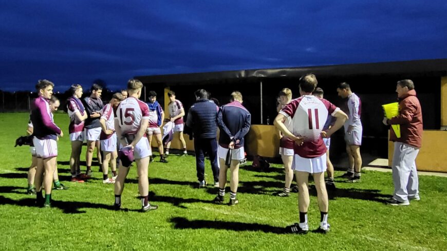 Nine point loss to Dunshaughlin in Div. 8 FL Round 4
